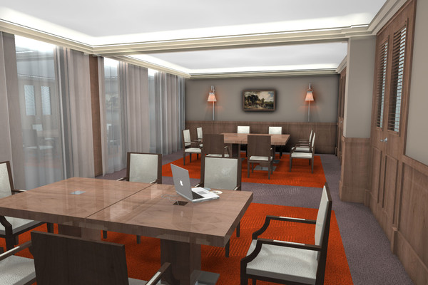 interior design conference 3d model - Interior design/Office/Conference by studiorender